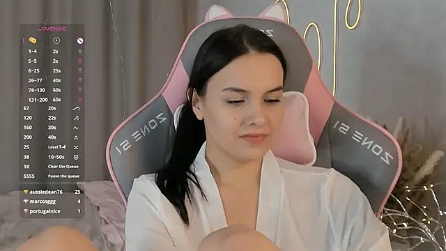 Snapshot of _Sweetie_ chatting on 03.08.25 Sweetie online show from 03.08.25