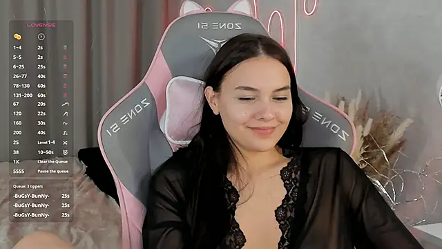 Snapshot of _Sweetie_ chatting on 03.22.25 Sweetie online show from 03.22.25