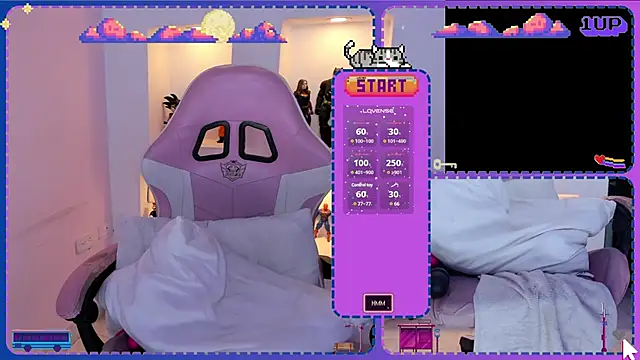 Snapshot of SofiRey_ chatting on 01.29.25 SofiRey online show from 01.29.25