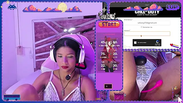 Snapshot of SofiRey_ chatting on 03.21.25 SofiRey online show from 03.21.25