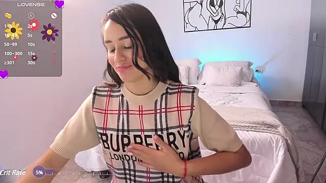 Snapshot of Tinylottie chatting on 01.31.25 Tinylottie online show from 01.31.25