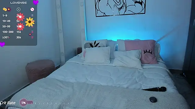 Snapshot of Tinylottie chatting on 02.20.25 Tinylottie online show from 02.20.25