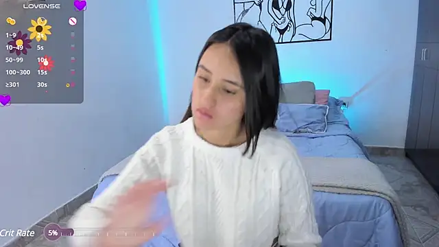 Snapshot of Tinylottie chatting on 03.18.25 Tinylottie online show from 03.18.25