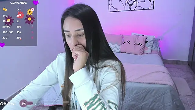 Snapshot of Tinylottie chatting on 03.21.25 Tinylottie online show from 03.21.25