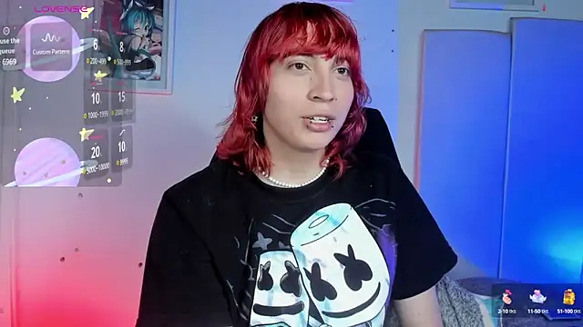 Snapshot of -kisa_ chatting on 01.22.25 -kisa online show from 01.22.25