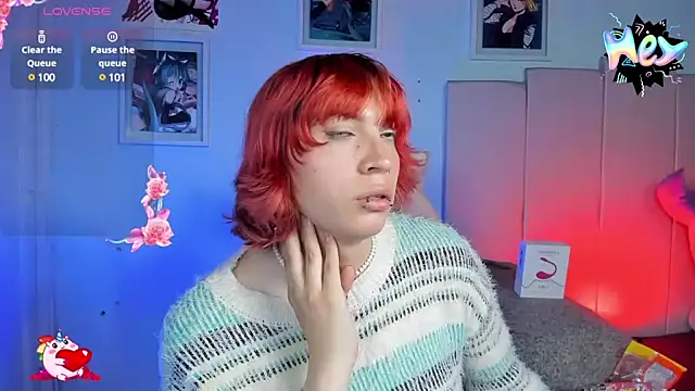 Snapshot of -kisa_ chatting on 01.24.25 -kisa online show from 01.24.25