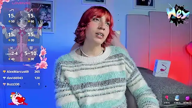 Snapshot of -kisa_ chatting on 01.24.25 -kisa online show from 01.24.25