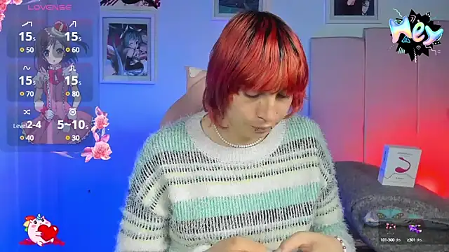 Snapshot of -kisa_ chatting on 01.25.25 -kisa online show from 01.25.25