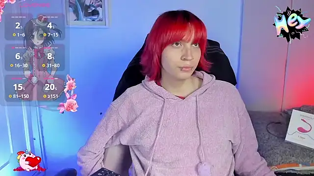 Snapshot of -kisa_ chatting on 01.28.25 -kisa online show from 01.28.25