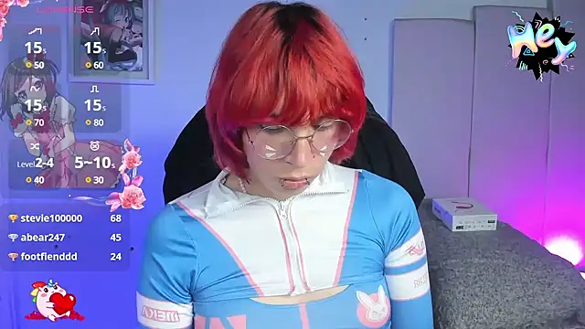 Snapshot of -kisa_ chatting on 01.29.25 -kisa online show from 01.29.25