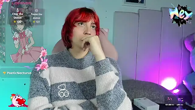 Snapshot of -kisa_ chatting on 01.30.25 -kisa online show from 01.30.25