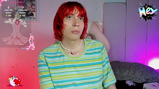 Snapshot of -kisa_ chatting on 01.31.25 -kisa online show from 01.31.25