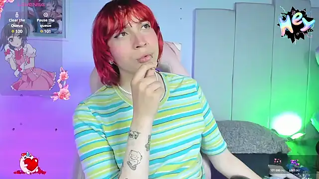 Snapshot of -kisa_ chatting on 02.01.25 -kisa online show from 02.01.25