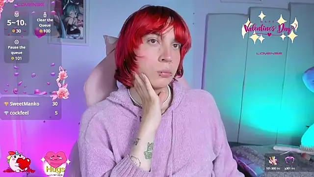 Snapshot of -kisa_ chatting on 02.08.25 -kisa online show from 02.08.25