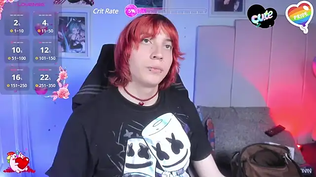 Snapshot of -kisa_ chatting on 02.21.25 -kisa online show from 02.21.25