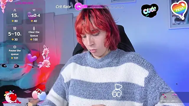 Snapshot of -kisa_ chatting on 03.01.25 -kisa online show from 03.01.25