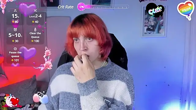 Snapshot of -kisa_ chatting on 03.05.25 -kisa online show from 03.05.25