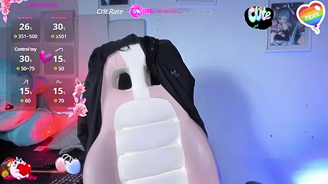 Snapshot of -kisa_ chatting on 03.07.25 -kisa online show from 03.07.25