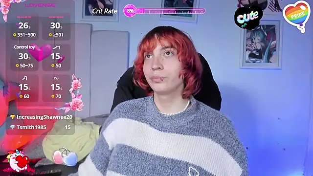 Snapshot of -kisa_ chatting on 03.07.25 -kisa online show from 03.07.25