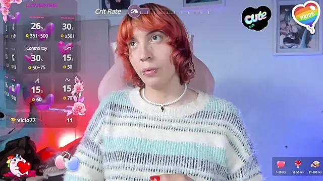 Snapshot of -kisa_ chatting on 03.12.25 -kisa online show from 03.12.25