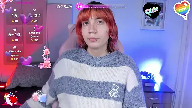 Snapshot of -kisa_ chatting on 03.18.25 -kisa online show from 03.18.25