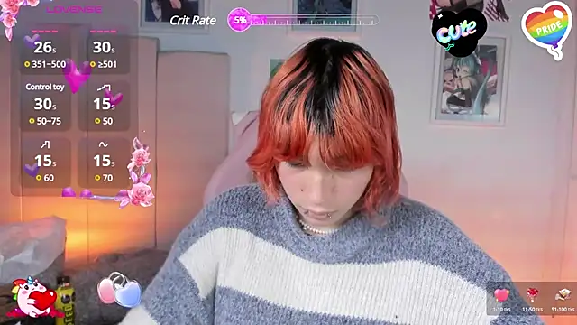 Snapshot of -kisa_ chatting on 03.19.25 -kisa online show from 03.19.25