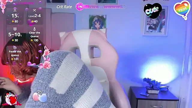 Snapshot of -kisa_ chatting on 03.20.25 -kisa online show from 03.20.25