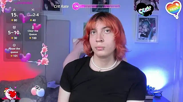 Snapshot of -kisa_ chatting on 03.22.25 -kisa online show from 03.22.25