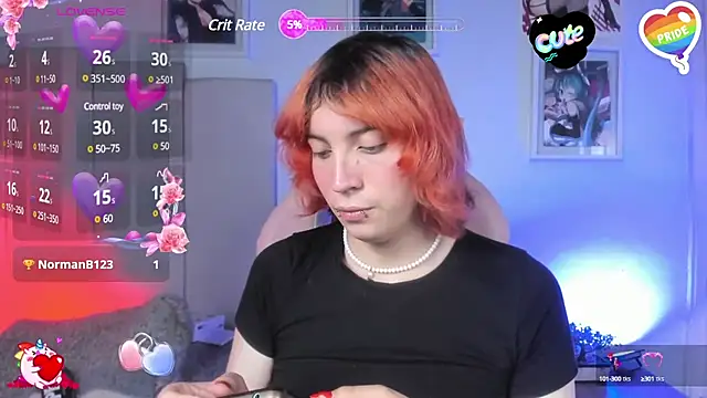 Snapshot of -kisa_ chatting on 03.22.25 -kisa online show from 03.22.25