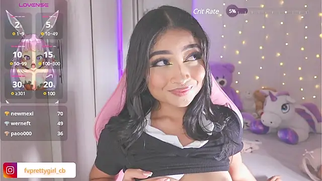 Snapshot of urfavprettygirl chatting on 01.08.25 urfavprettygirl online show from 01.08.25