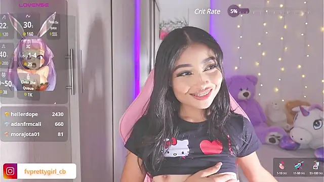 Snapshot of urfavprettygirl chatting on 01.09.25 urfavprettygirl online show from 01.09.25