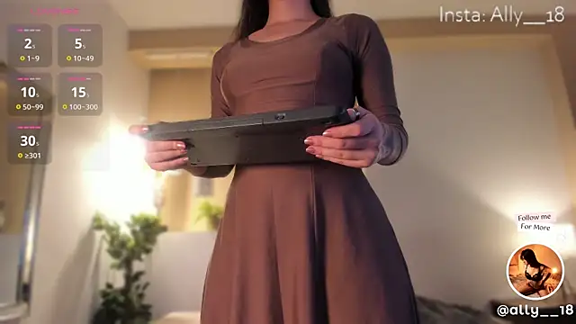 Ally addams online show from 02.11.25