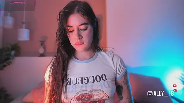 Snapshot of Ally_addams chatting on 02.23.26 Ally addams online show from 02.23.26