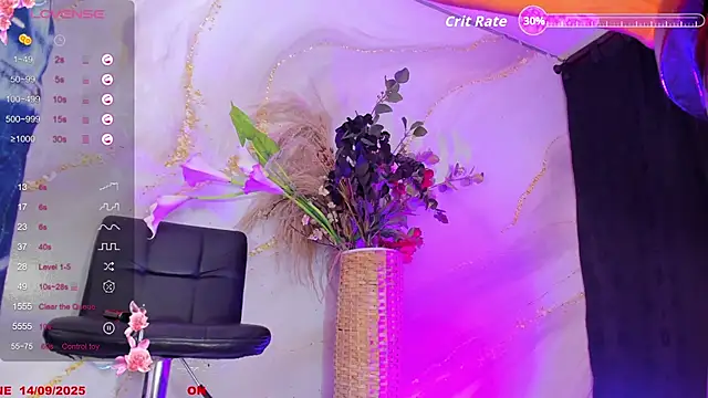 Snapshot of Karla-Ebony chatting on 09.14.25 Karla-Ebony online show from 09.14.25