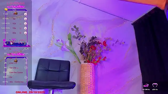 Karla-Ebony online show from 10.29.25