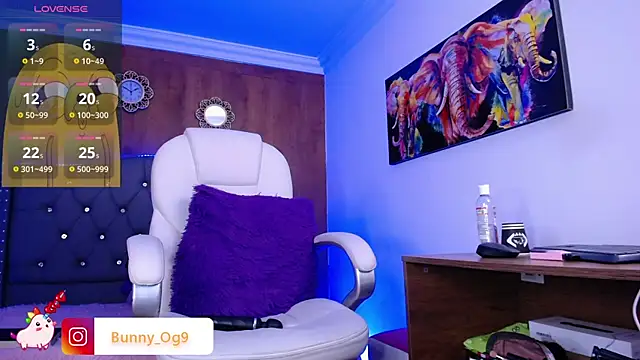 Snapshot of Bunny_O chatting on 03.03.25 Bunny O online show from 03.03.25