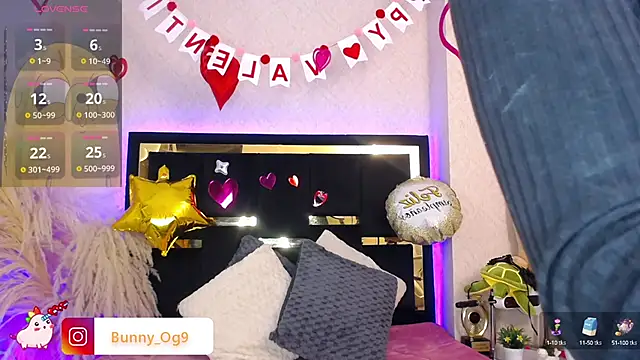 Snapshot of Bunny_O chatting on 03.16.25 Bunny O online show from 03.16.25