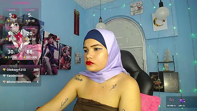 Snapshot of Falak-Yasin chatting on 01.25.25 Falak-Yasin online show from 01.25.25