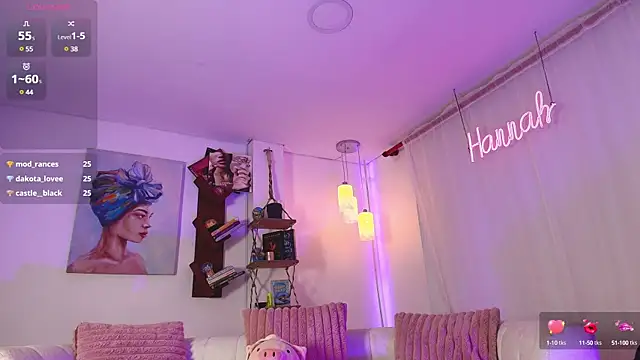 HANNAH LOVEE online show from 01.11.25