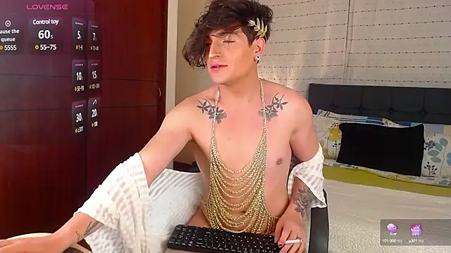 Hornymoan online show from 03.10.25