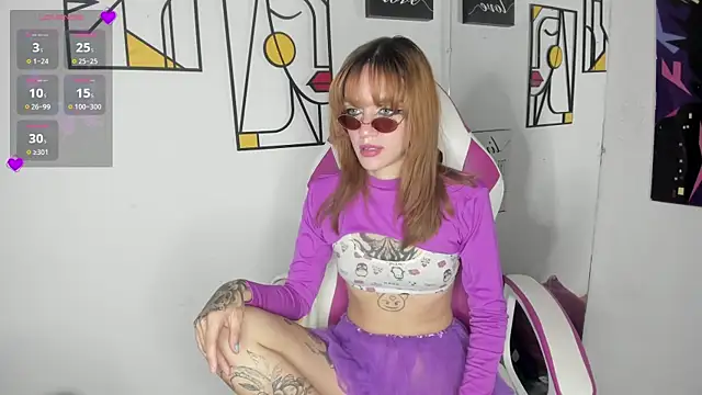 Snapshot of katt__black__ chatting on 02.21.25 katt black online show from 02.21.25