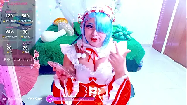 MilkyXSakura online show from 12.16.24