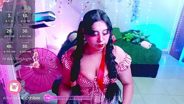 MilkyXSakura online show from 03.16.25