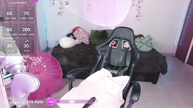 MilkyXSakura online show from 10.08.25