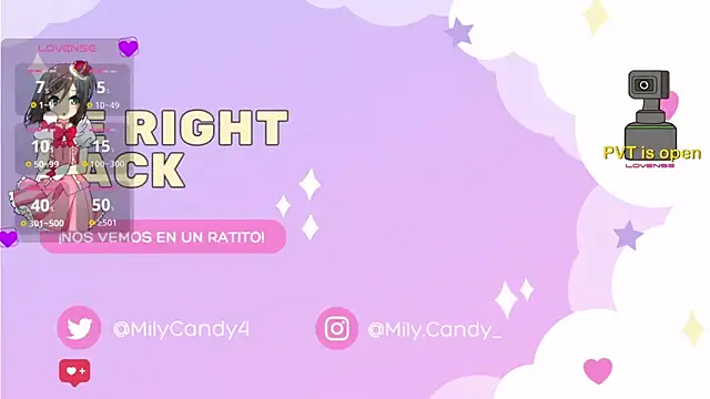 Snapshot of litle_mily_ chatting on 03.05.25 litle mily online show from 03.05.25