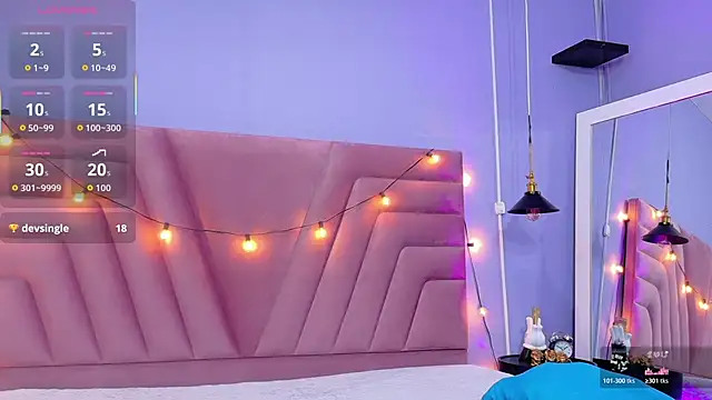 Beautifulskinny18 online show from 10.29.25