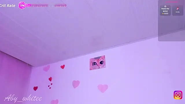 AbyWhitee online show from 10.03.25