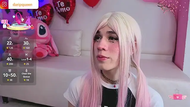 DaripQueen online show from 02.25.26