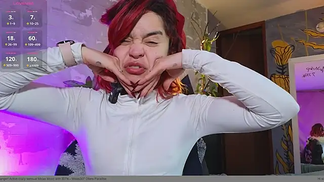 Snapshot of midas307k_ chatting on 02.25.25 midas307k online show from 02.25.25