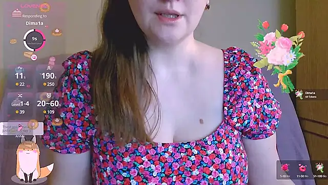 Snapshot of ChubbyMaia chatting on 02.14.25 ChubbyMaia online show from 02.14.25